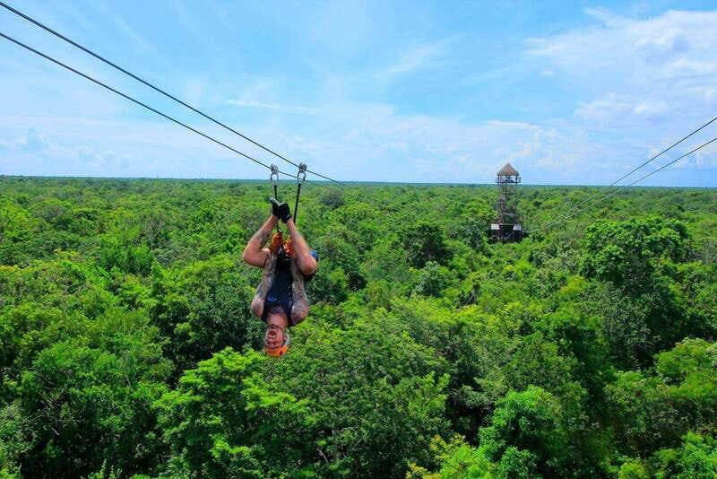 Tulum: High End ATV! Zipline circuit with different flights - FAQs