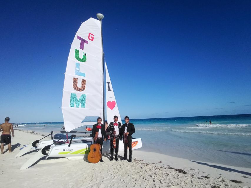 Tulum: Private Snorkel and Sailing Experience - Sailing the Catamaran