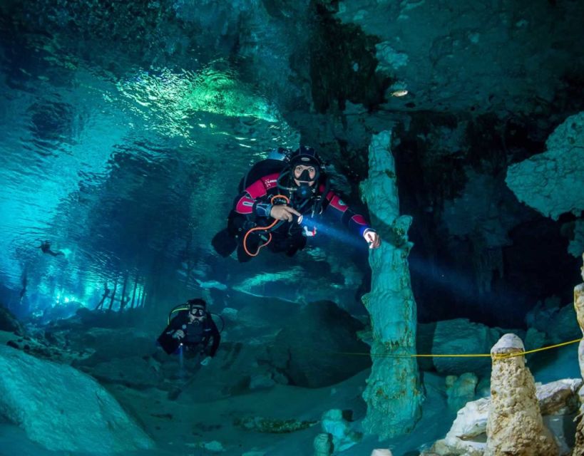 Tulum: Scuba Dive in 2 Cenotes, Including a Deep One Called Pit Dos Ojos - Diving in the Pit Cenote