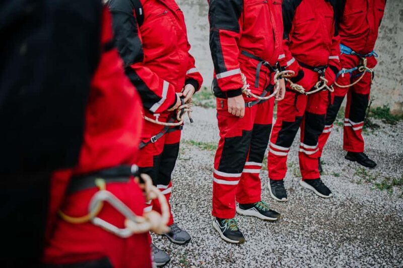TUNNEL ABSEILING PLUS tour the underground - Entering the Underground World