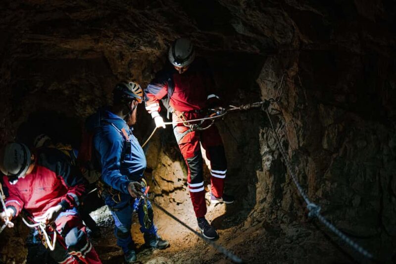 TUNNEL ABSEILING PLUS tour the underground - The Hidden Depths & Surprises