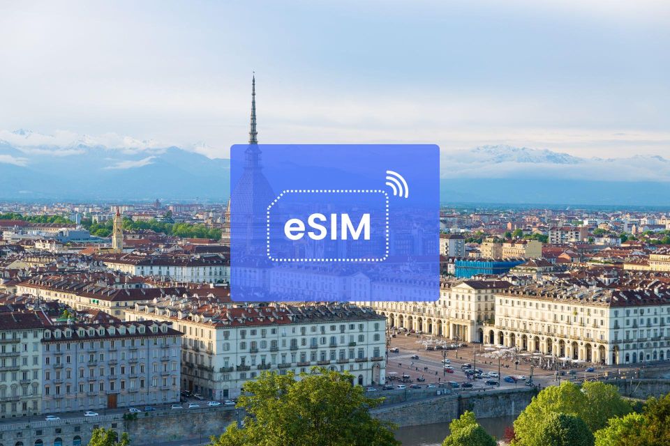Turin: Italy/ Europe Esim Roaming Mobile Data Plan - Activation and Connection