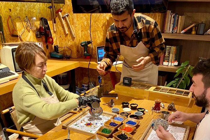 Turkish Mosaic Lamp Workshop - Lamp Design and Creation