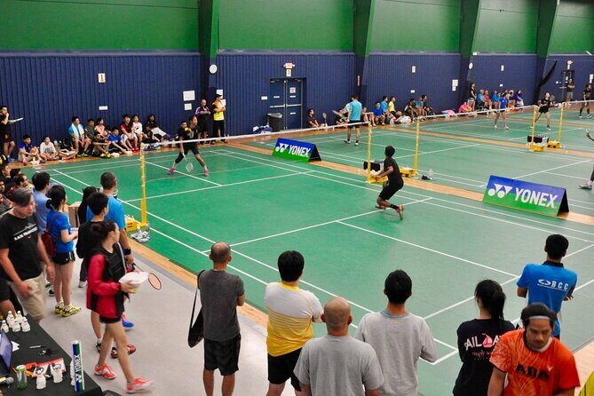 Two Hour Court Reservation for Badminton or Pickleball - Key Points