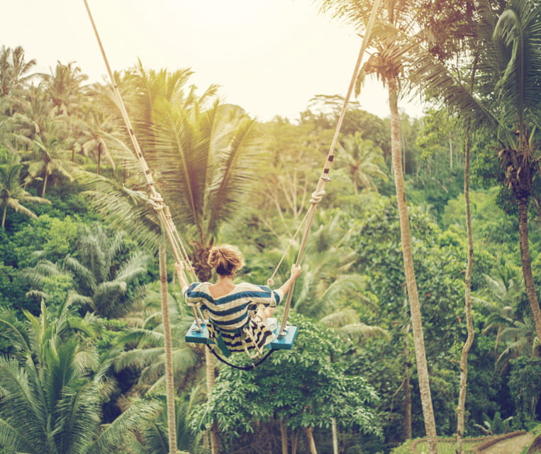 Ubud All-In-One: Waterfalls, Rice Fields, Swing, Monkeys - Encountering Bali’s Playful Side at the Sacred Monkey Forest
