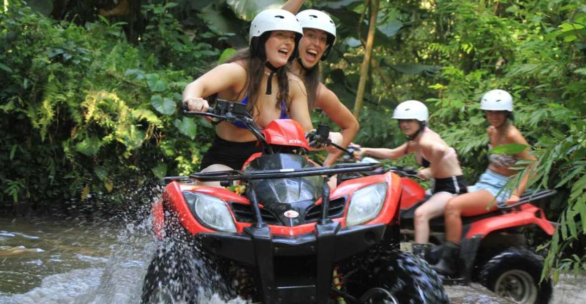 Ubud ; Atv Quad Bike & Rafting All Incusive - Itinerary Highlights