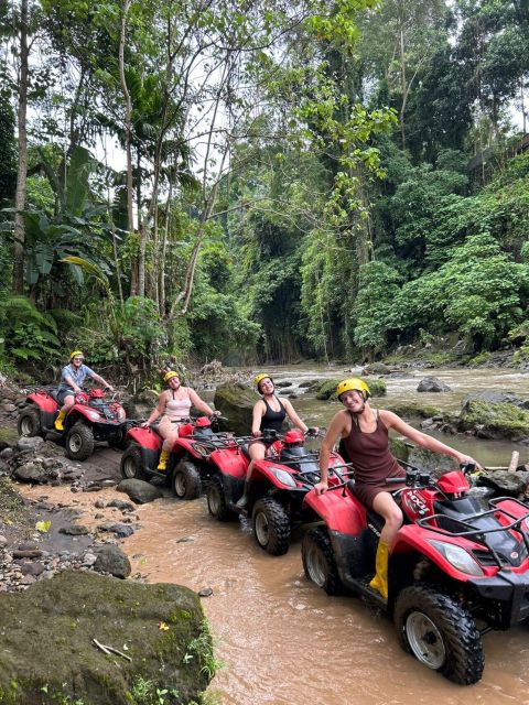 Ubud ; Atv Quad Bike & Rafting All Incusive - Group Size and Cancellation