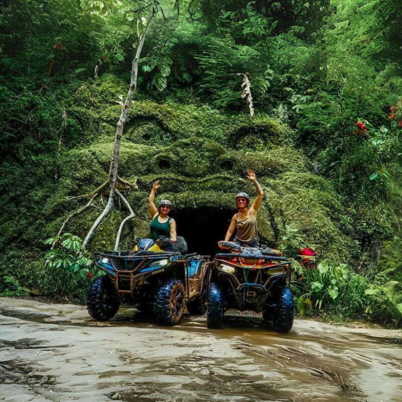 Ubud Bali ATV Alasan Adventure Gorila Cave & Cretya Pool Bar - Key Points