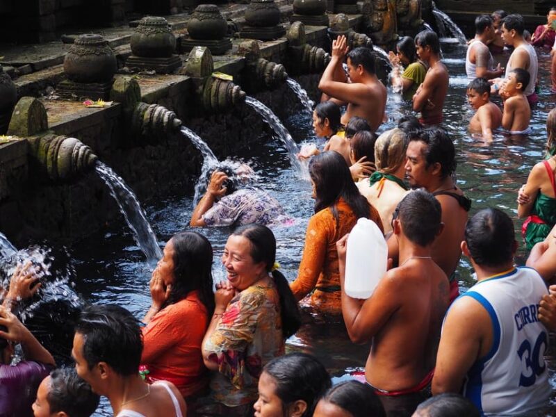 Ubud Bali: Melukat Purification Ritual and Tegalalang Field. - Cultural Experience