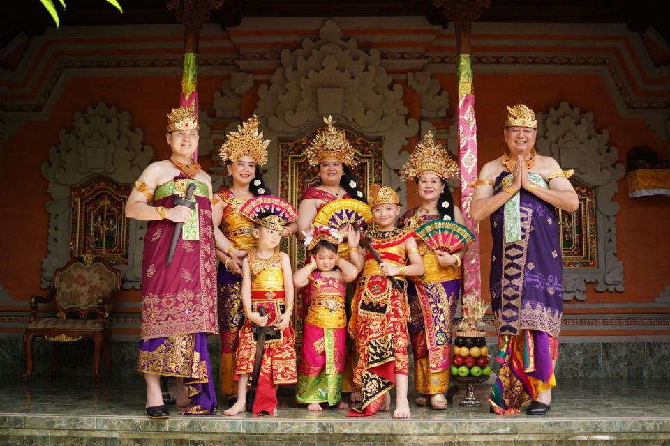 Ubud: Balinese Costume Photoshoot With Make up - Key Points
