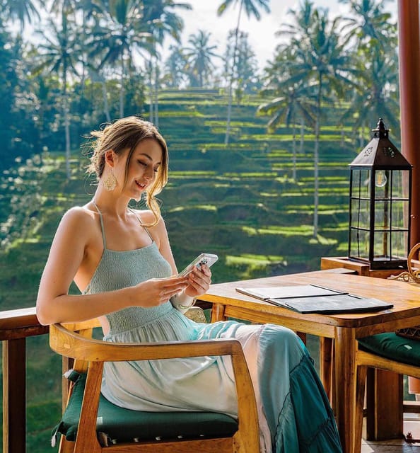Ubud: Best Cretya Day Club In Ubud & Waterfalls Private Tour - Kanto Lampo Waterfall