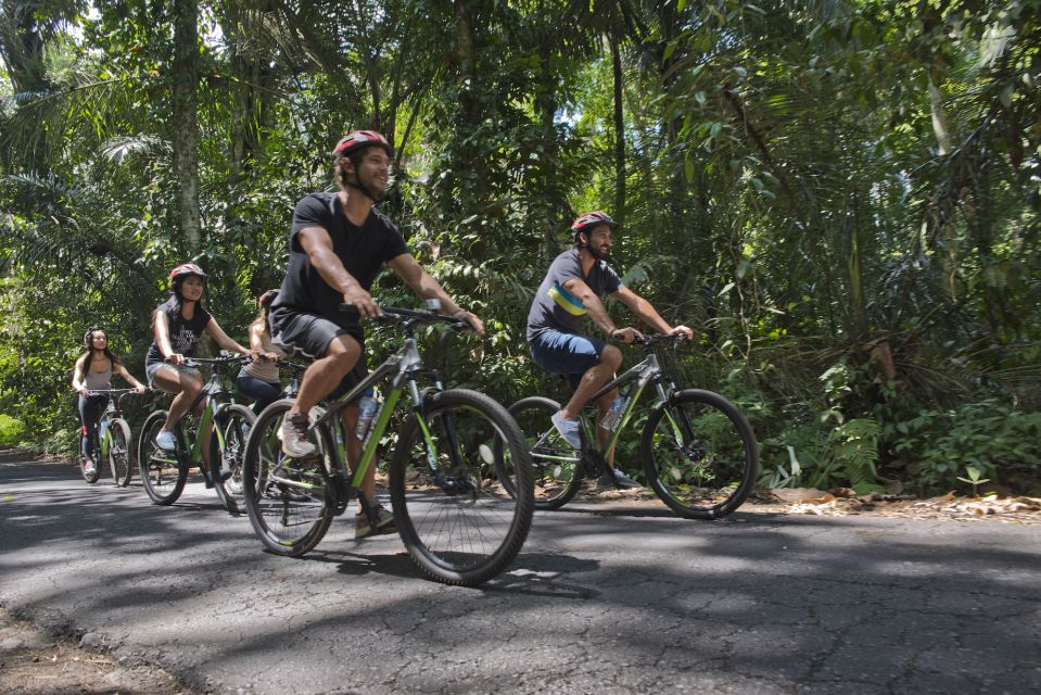 Ubud: Cycling, Jungle Buggies, and White Water Rafting - Included Amenities and Gear