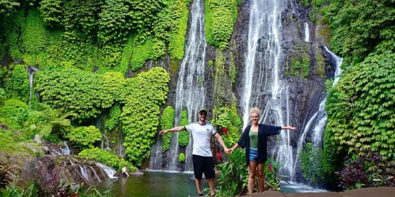 Ubud: Explore Water Temple, Monkey Forest and The Twin Lake - Exploring Banyumala Twin Waterfall