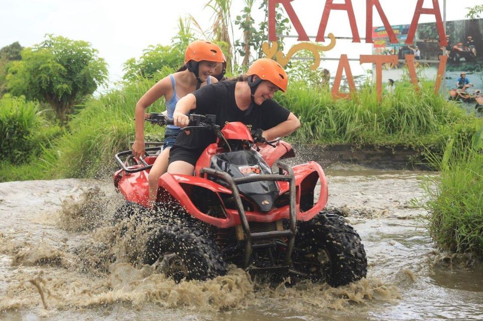 Ubud: Gorilla Cave ATV Quad Bike and Waterfall - Inclusions and Exclusions