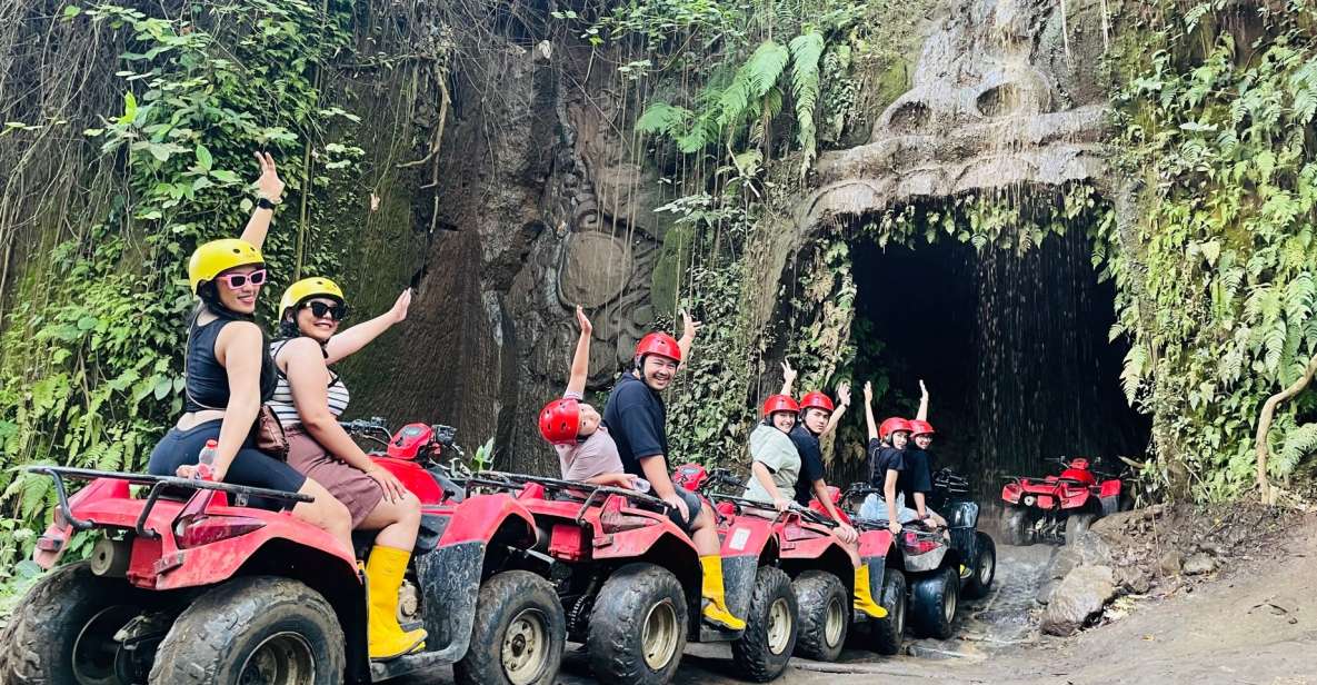 Ubud: Gorilla Face ATV Quad Bike Adventure With Lunch - Included Features