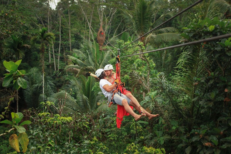 Ubud: Half-Day Zipline and Jungle Swing Adventure - Included Services and Amenities