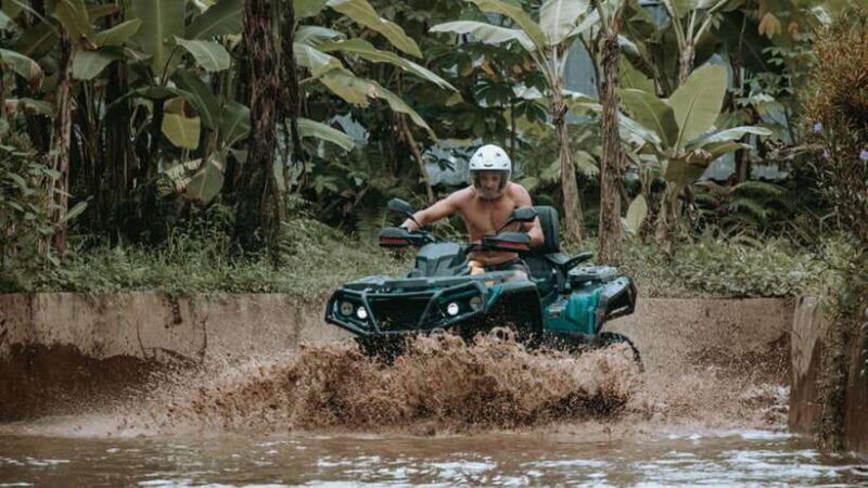 Ubud: Jungle ATV Adventure Waterfall Gorilla Cave and Lunch - What’s Included and What to Bring