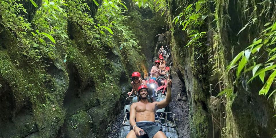 Ubud: Jungle, Waterfall, and Tunnel ATV Tour & Lunch Options - Tandem or Single Quad