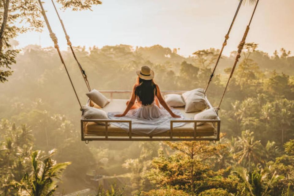 Ubud: Monkey Forest, Rice Terraces, Temple & Waterfalls Tour - Key Points