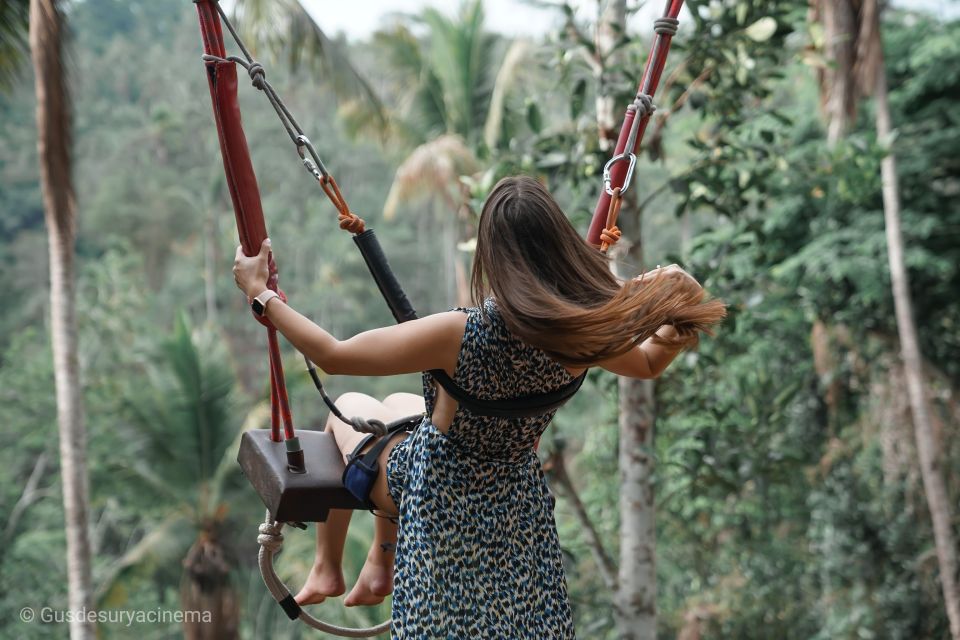 Ubud: Monkey Forest Sanctuary & Jungle Swing Half-Day Tour - Tour Inclusions