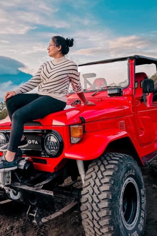 Ubud : Mount Batur Sunset Jeep Guided Tour - Black Lava Visit