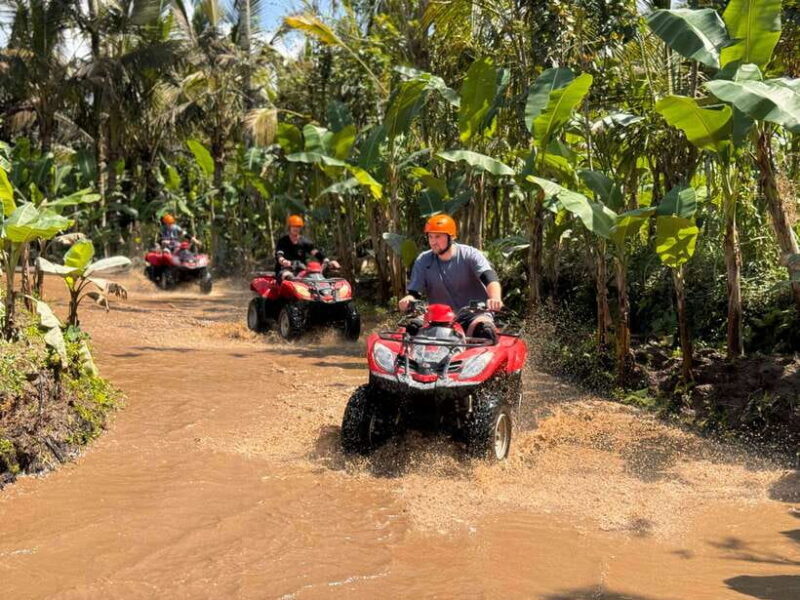 Ubud: River Cave Tubing Adventure & Gorilla ATV Quad Bike - Key Points