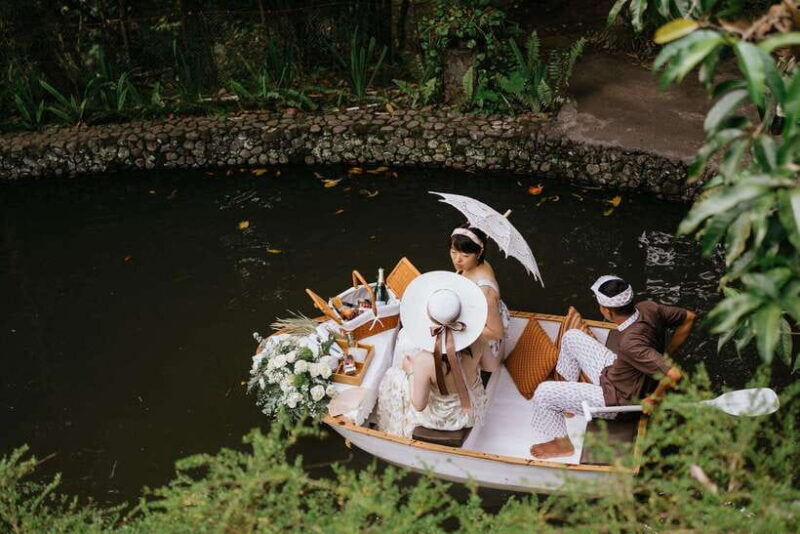 Ubud: Romantic Picnic on a Wooden Boat with Sparkling Wine - Why the Short Duration Works