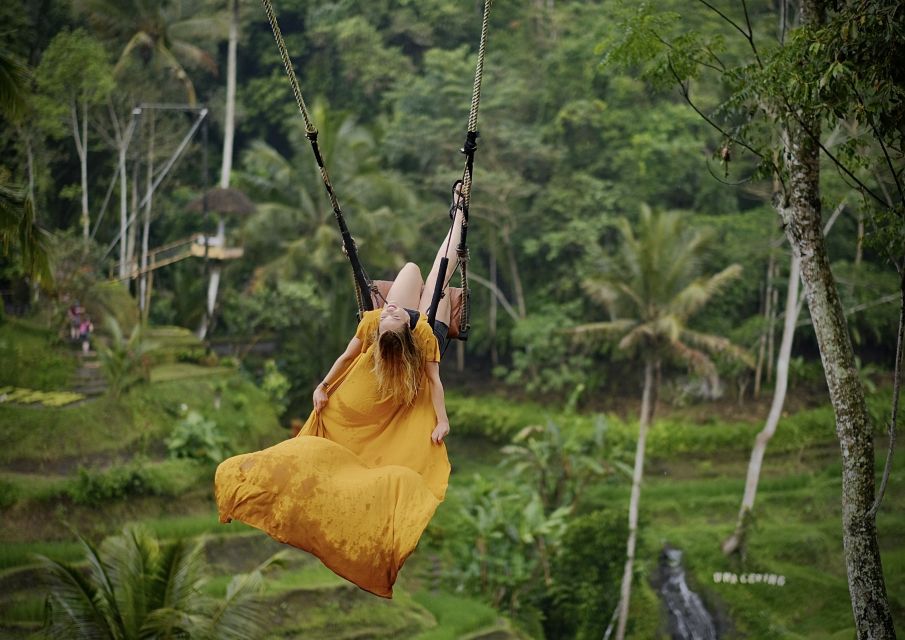 Ubud: Tegalalang Rice Terrace Photos Tour With Swing Ticket - I Love Bali Photo Opportunity