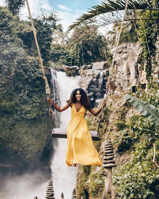 Ubud: Tegallalang Rice Terrace, Waterfall and Tirta Empul - Tegenungan Waterfall