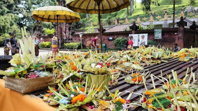Ubud: Tirta Empul, Rice Terrace, Waterfall and Custom Tour - Key Points