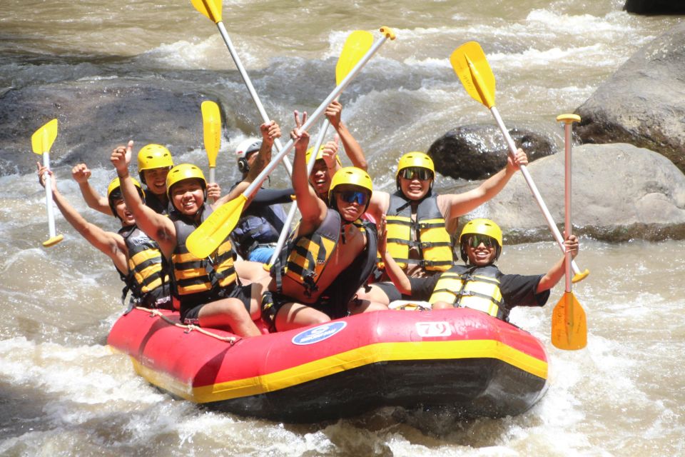 Ubud Water Rafting, Rice Terrace, Waterfall Tour All Included - Duration and Cancellation