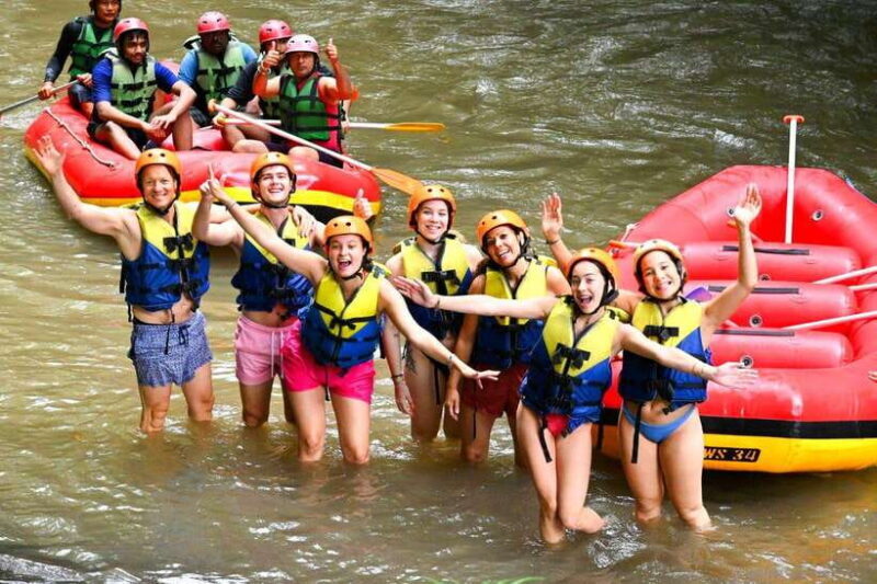 Ubud White Water Rafting with Lunch Included - The Experience: What to Expect on Ubud’s White Water Rafting Tour