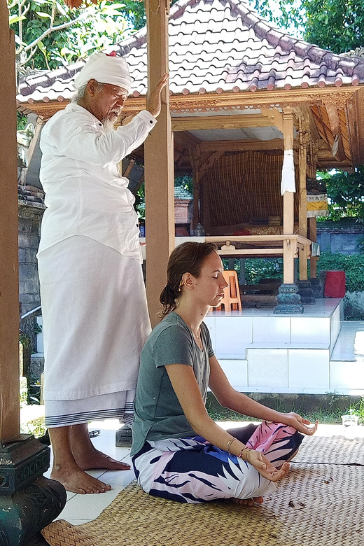 Ubud: Yoga Class, Spiritual Open Chakra and Temple Healing - Itinerary Details