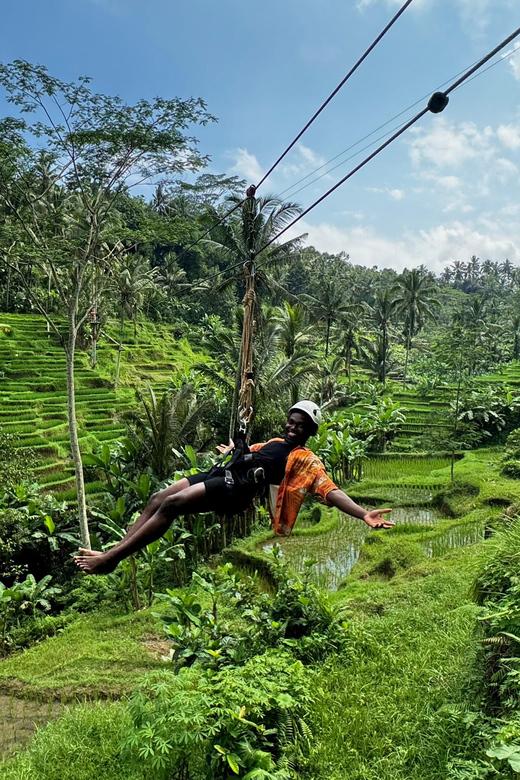 Ubud Zipline Swing SkyBike in Bali Rice Terrace Private Tour - Good To Know
