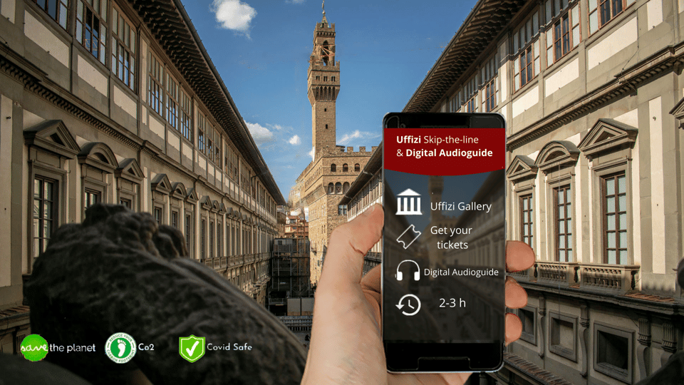 Uffizi Skip-the-Line Entry Ticket and Digital Audio Guide - Key Points