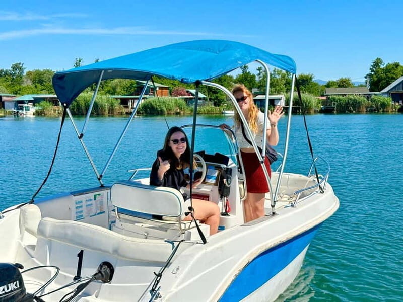 Ulcinj: Private Amazonas Boats Rental - The Details of the Experience