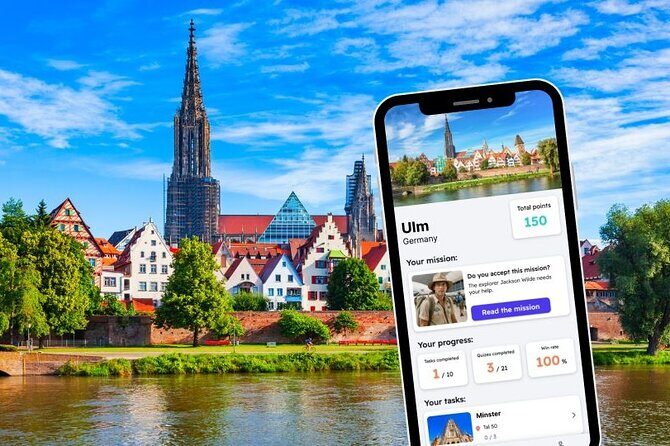Ulm City Exploration Game and Tour on your Phone - Key Points