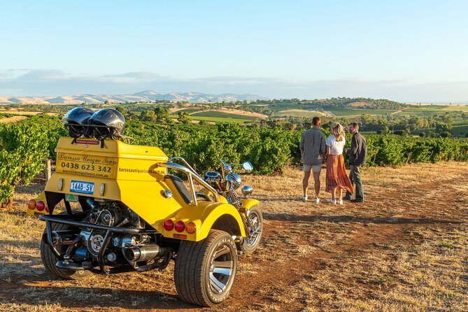 Ultimate Barossa Adventure Day Tour For 2 - Combined Mustang Convertible-Trike - The Sum Up