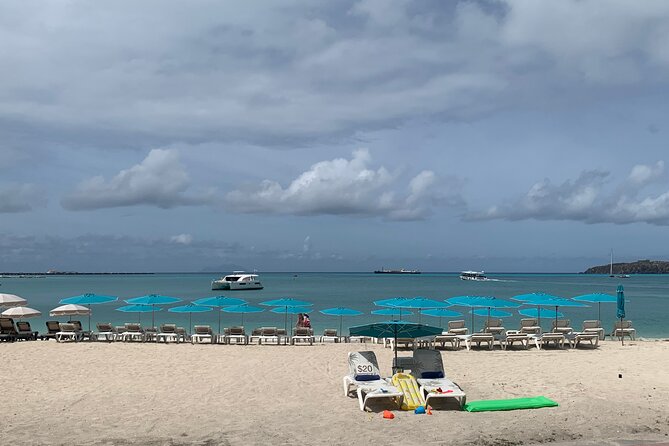 Ultimate Great Bay Beach Day Chairs, Umbrella and Beverages - Service and Amenities