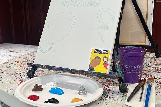 Ultimate H-Town Experience with Party Truck Ride + Paint & Sip - A Closer Look at the Houston Party Truck & Paint & Sip Tour