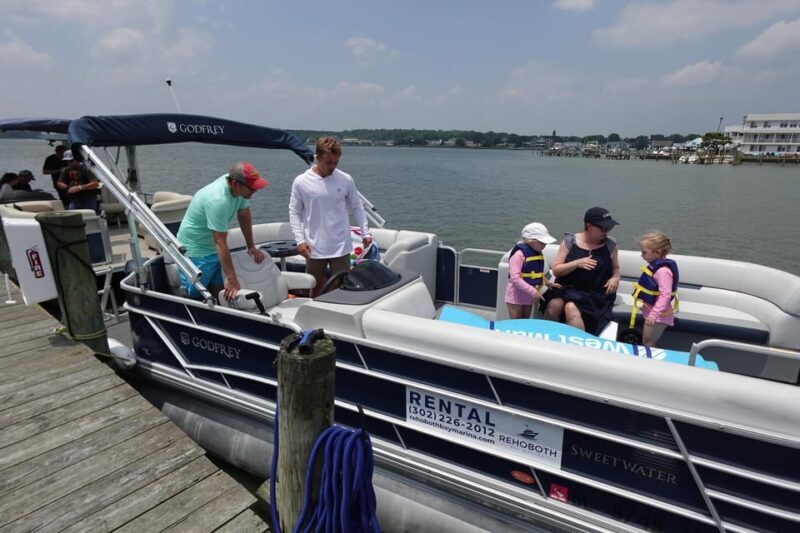 Ultimate Pontoon Boat Rental in Chincoteague Island, VA - Key Points