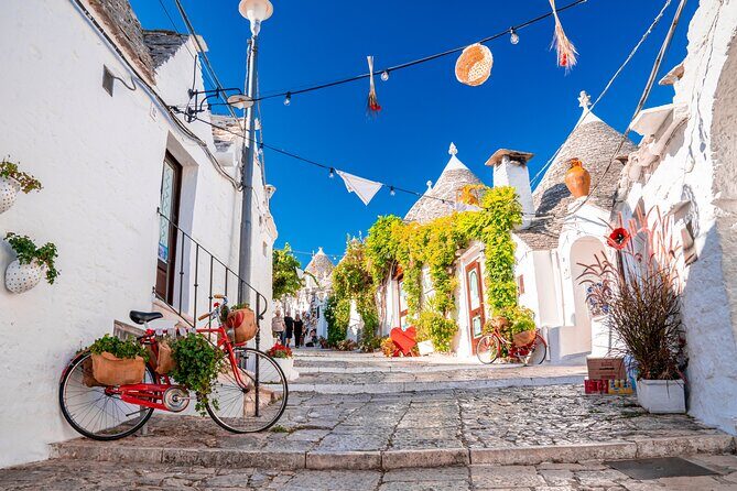 UNESCO Tour from Bari: Alberobello and Matera Guided Tour - Alberobello: The Whimsical Trulli Houses