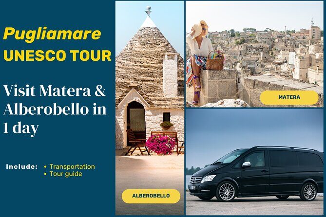 UNESCO Tour from Bari: Alberobello and Matera Guided Tour - FAQs