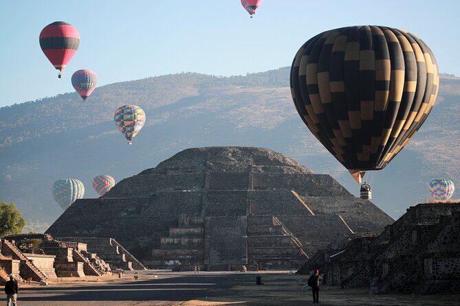 Unforgettable Shared Hot Air Balloon Flight in Teotihuacan - Hot Air Balloon Flight Over Teotihuacan