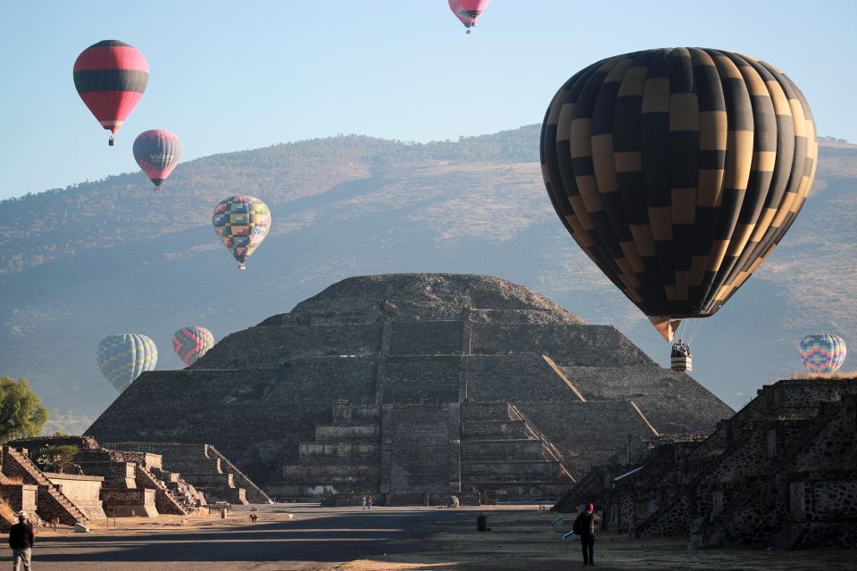 Unique Experience, Hot Air Balloon Ride in the Teotihuacan Valley - Inclusions