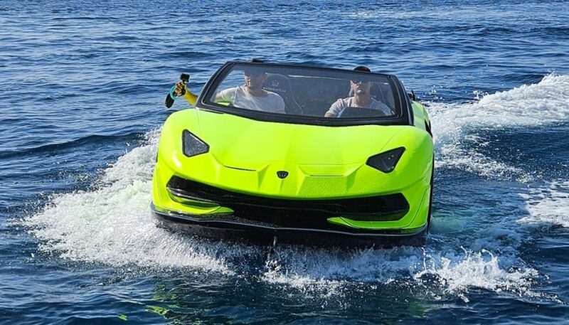 Unique Lamborghini Waterboat Car Tour in Mallorca - Good To Know