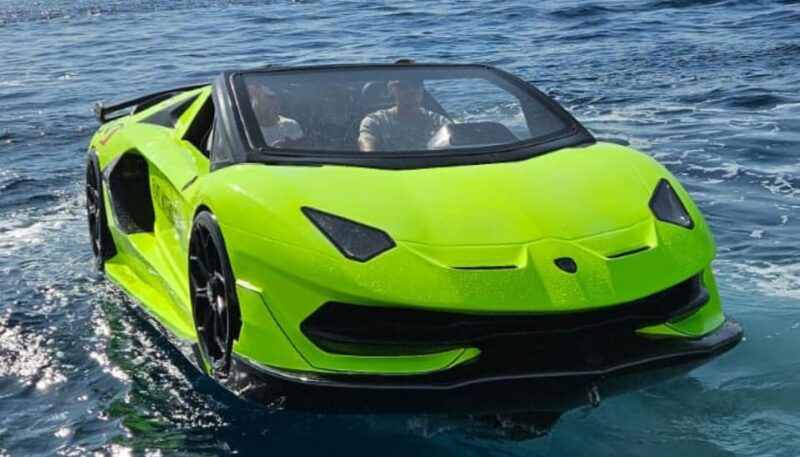 Unique Lamborghini Waterboat Car Tour in Mallorca - Experience Highlights