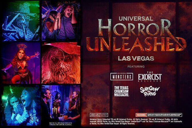 Universal Horror Unleashed at AREA15 in Las Vegas - A Complete Look at the Experience