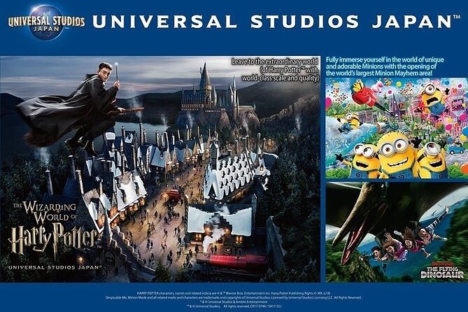 Universal Studios Japan Round Trip Shared Transfer With Ticket - Location Information