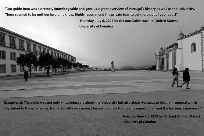 University of Coimbra - More Complete and Private Visit, Ticket Included - Interactive Tour Experience